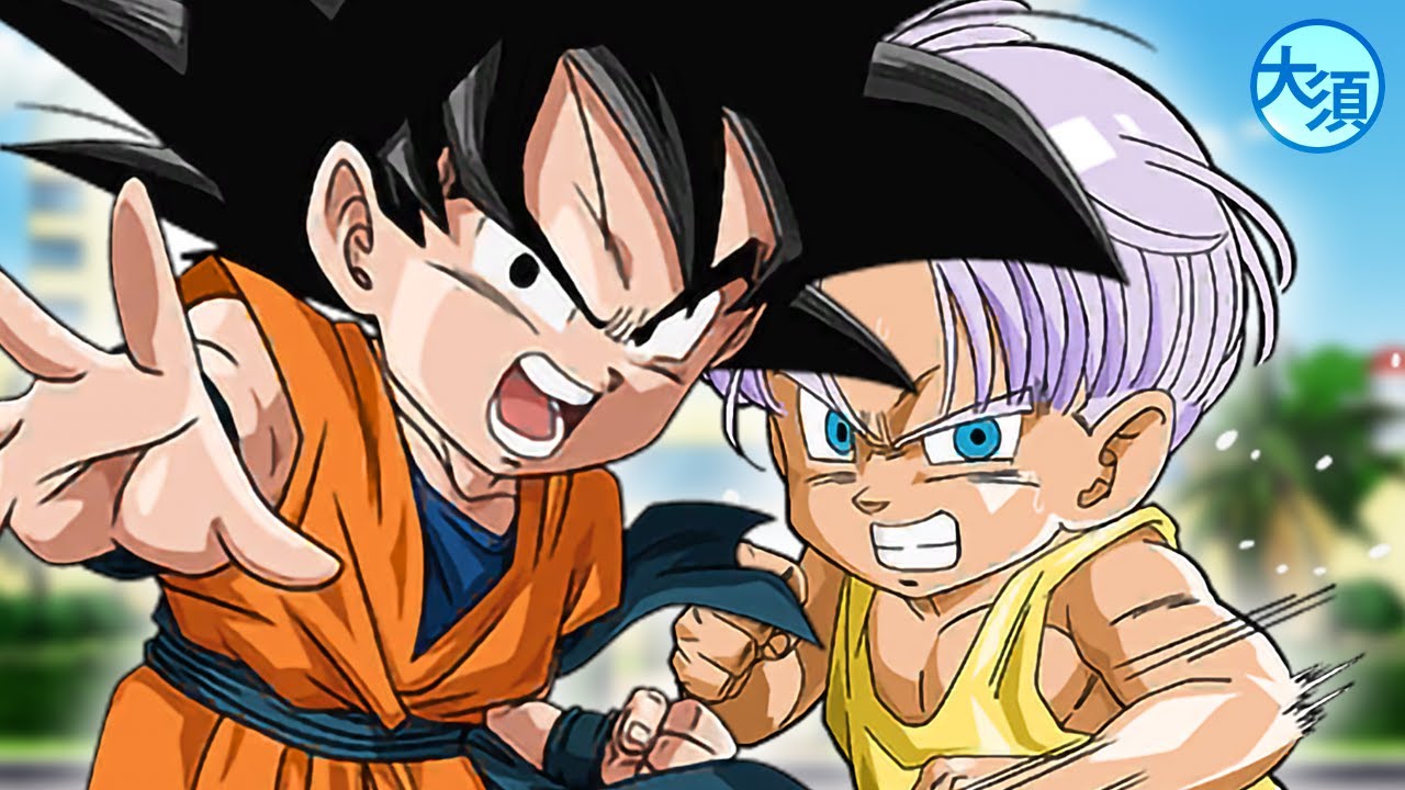 What if GOTEN and TRUNKS actually TRAINED (PART 1) - YouTube