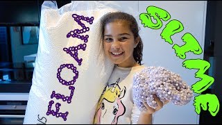 Making Floam Slime | Grace's Room screenshot 5