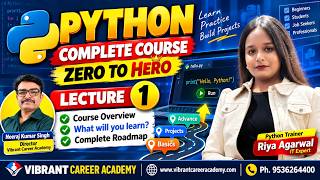 Details Python Course Lecture 1 in Hindi | Complete Course Overview & Roadmap | Zero to Hero Complete Course News