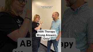ABA therapy - wrong answers only 😂❤️ #autism #autismawareness #abatherapy #aba #therapist #rbt