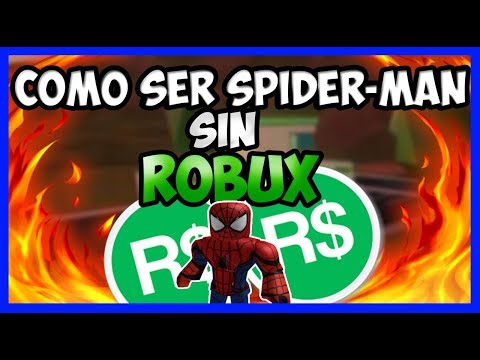 Como Vestirse Como Spider Man Sin Robux En Roblox By Ruditotv ツ - ropa gratis en la descripción personalizar tu avatarskin sin robux ropa gratis 2017 español