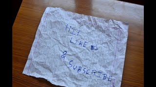 Paper Crush Timelapse