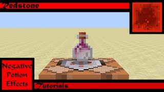 How To Use Negative Potion Effects (Commands) (Minecraft 1.12.2)