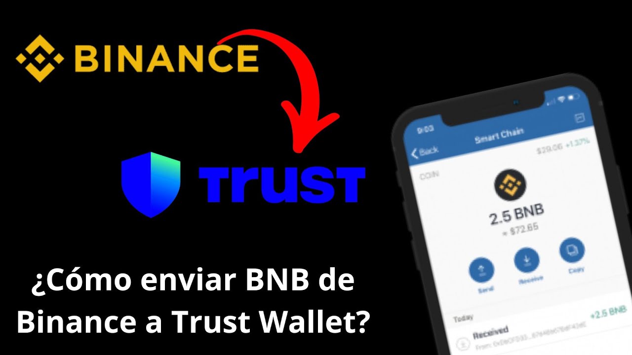 COMO ENVIAR BNB DESDE BINANCE A TRUST WALLET - YouTube