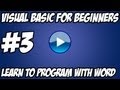 Visual Basic Tutorial - #3 - Calculator Tutorial