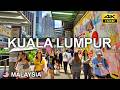 Kuala Lumpur 🇲🇾 Malaysia | Walking Along the KL Monorail from Imbi to Chow Kit via Bukit Bintang
