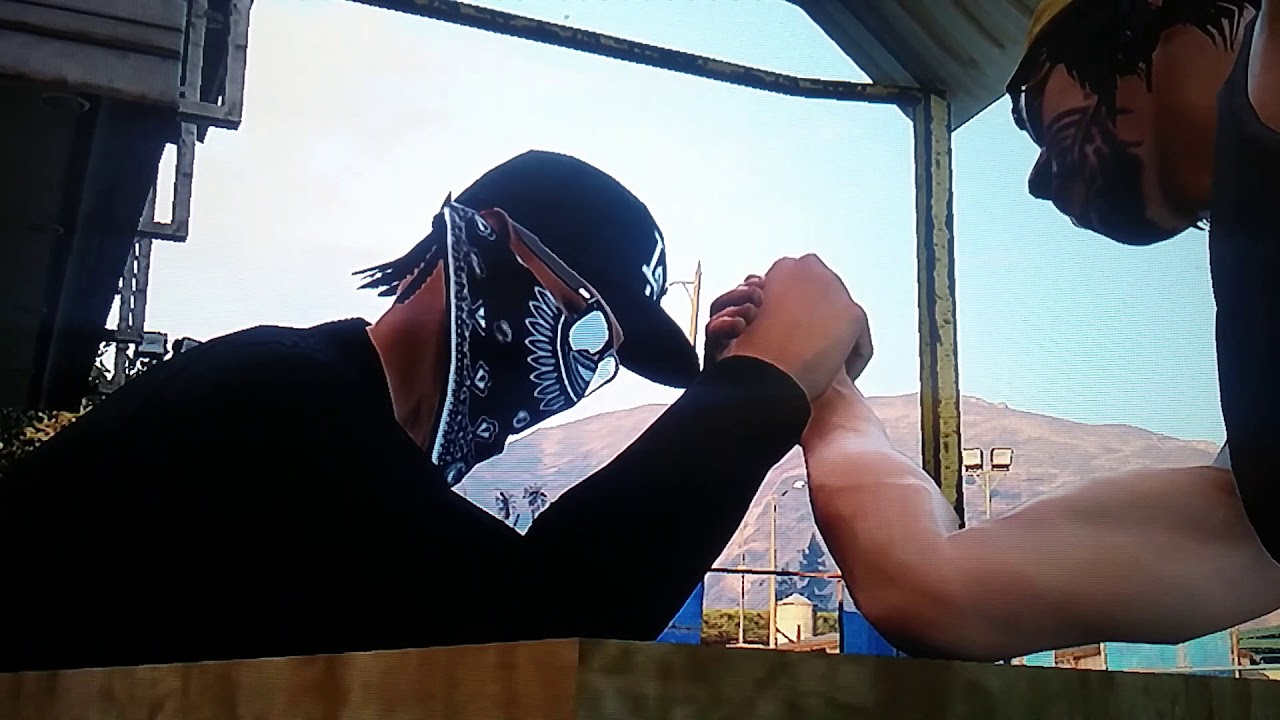 GTA V BigTaurusCam vs CAPricornKeeng Online Arm Wrestling Battle YouTube