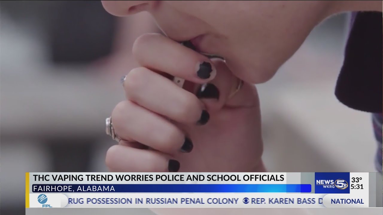 THC vaping trend worries police and school officials - YouTube