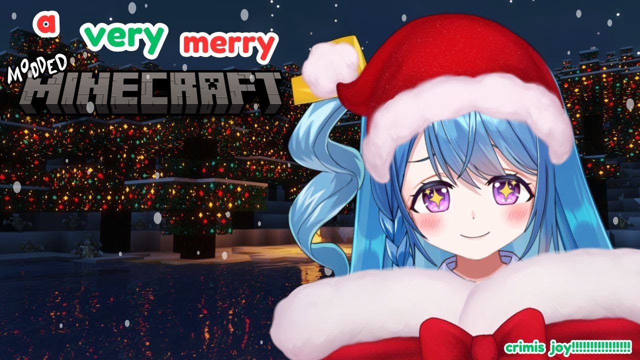 【A VERY MERRY MODDED MINECRAFT】hapy holidays!!!!!!!【V&U | GEN4】 - YouTube