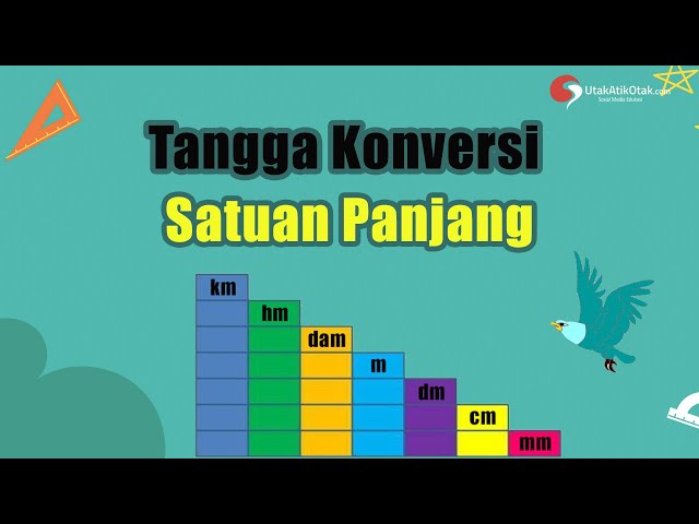 Tangga Km Konversi Satuan Panjang Km Hm Dam M Dm Cm Mm