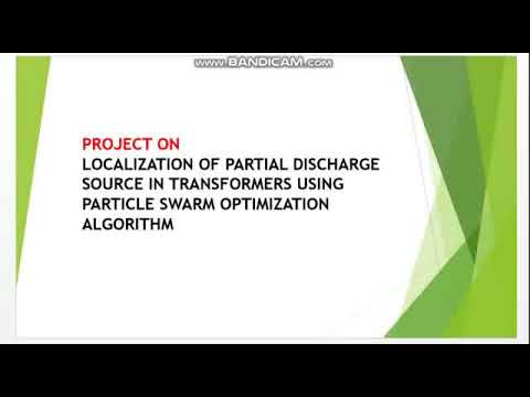 Localization of Partial Discharge Source ib Transformers Using Particle Swarm Optimization Algorithm