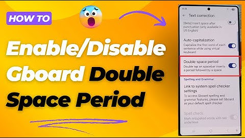 Galaxy S25/S25+/Ultra: How to Enable/Disable Gboard Double Space Period 📝 | Easy Steps!