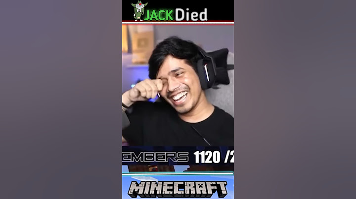 Jack Died In Fleet SMP #gamerfleet #jackbhaiya