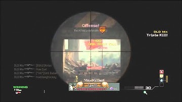 EPIC MW3 Killfeed Reaction!! Barrett 50 Cal (9 man)