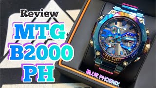 REVIEW ĐỒNG HỒ MTG B2000 PH •BLUE PHOENIX • MULTI COLOR LIMITED EDITION