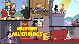 Murder Game - All Endings 2025 ! Gameplay
