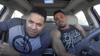 Eating Del Taco Triple Meat Burrito @hodgetwins