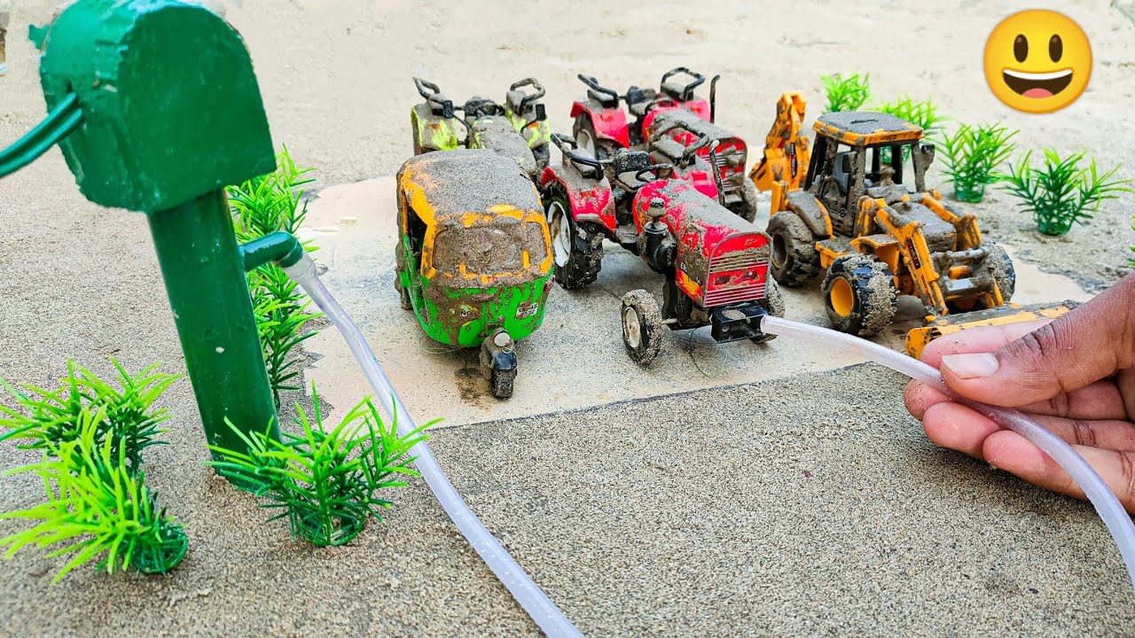 how to make hand water pump diy tractor with washingscience project