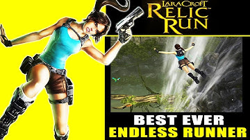 Lara Croft Relic Run : Best Endless Runner by Square Enix ! How Long Can You Survive? (ios gameplay)