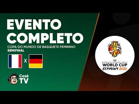 EVENTO COMPLETO: FRANÇA X ALEMANHA | COPA DO MUNDO DE BASQUETE FEMININO | SEMIFINAL