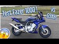 Test fazer 1000 de 2002  vs gsxr 