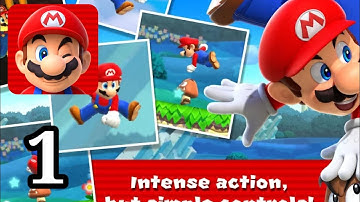 Super Mario Run - Gameplay Walkthrough - Part 1(Android,iOS)