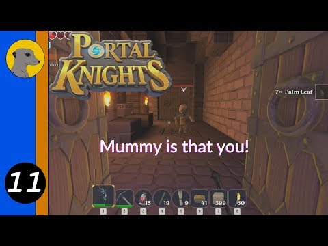 Portal knights EP 11.The quest for blazing amber's and quests done.