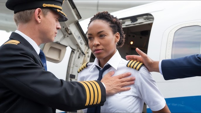 Black Pilot Denied Entry to Cockpit – Moments Later, She Grounds the  Airline Exposing Violations - YouTube