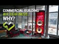 Higher energy costs - an opportunity for Commercial Building Air Tightness.