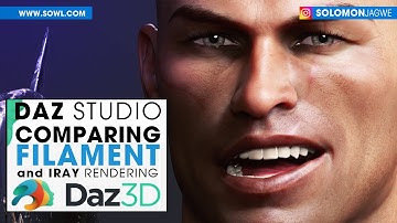 DAZ Studio Animation Rendering ~ Testing Filament and Iray Animation Rendering