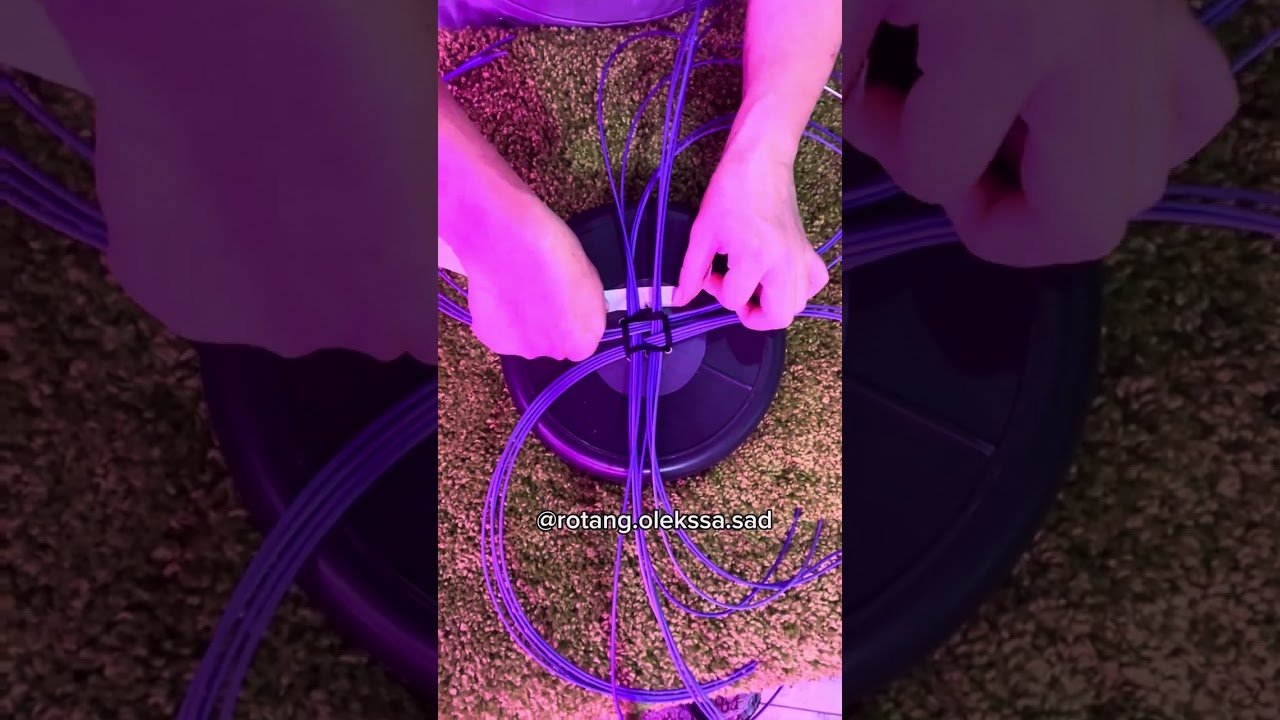 Для комфортного плетения прутком #ротанг #кашпоротанг