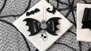 Polymer clay Halloween using cutting dies! Polymer Clay beads too.