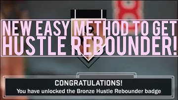 NEW FAST AND EASY METHOD TO GET HUSTLE REBOUNDER! - NBA 2k17
