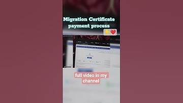 migration certificate payment process 👇full video in my channel #gauhatiuniversity #like #assam