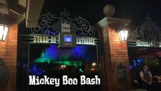 Disney World Magic Kingdom Mickey Boo Bash | Haunted Mansion Ride & Halloween Character Experience