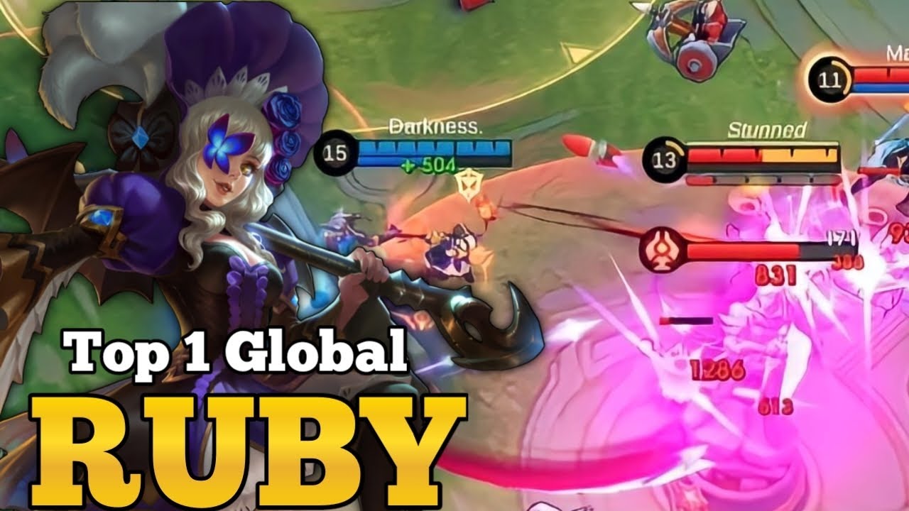 Top 1 Global Ruby Gameplay, Build and Emblem - Mobile Legends: Bang ...
