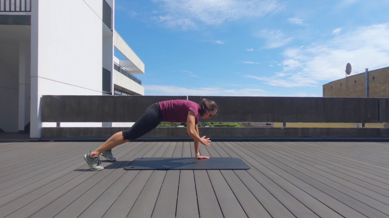 Shoulder tap mountain climber YouTube