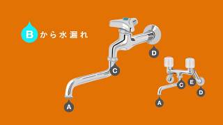 水栓の水漏れ修理 ～三角パッキンの交換～/How to/DCMチャネル