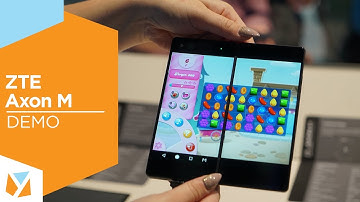 ZTE Axon M: Dual-Display Phone Hands-on Demo