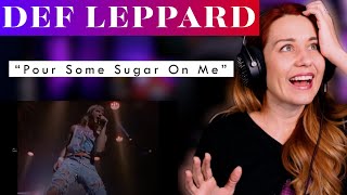 Pour some sugar on me? Yes please!  Vocal ANALYSIS of Def Leppard!