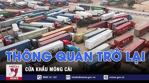Cửa khẩu Móng Cái thông quan trở lại - VNEWS