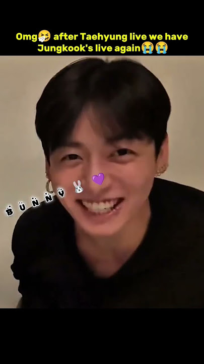 Omg🤧 after Taehyung live we have Jungkook's live again😭 our old Jungkook is back🥺 #jungkook #shorts
