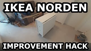 Ikea Norden Diy Hack, Modification Prepravak Stola