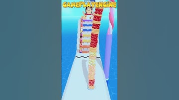 Pancake Run 4🥞 Gameplay Walkthrough 🎮 (iOS, Android) #gaming #mobilegame #games #gameshorts #shorts