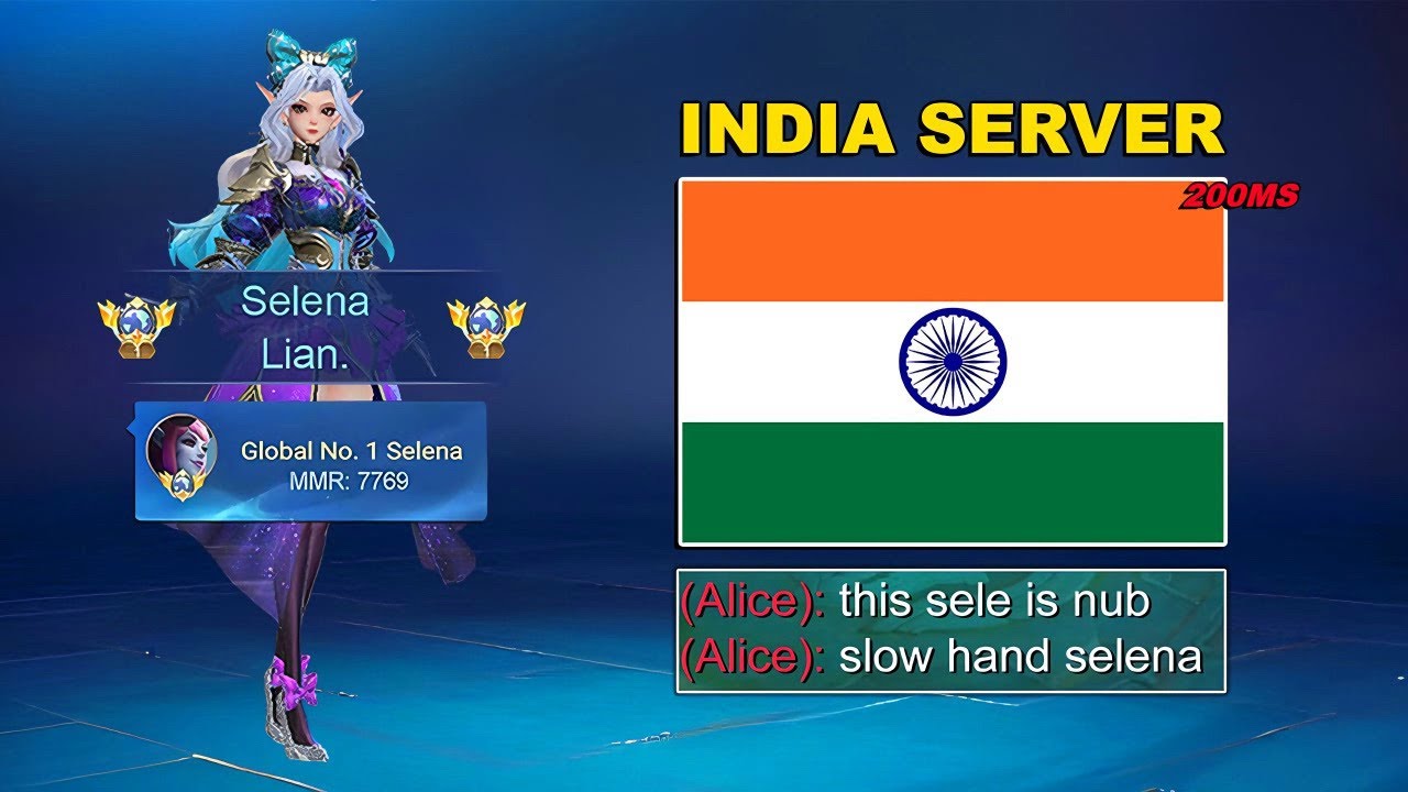 КОГДА ГЛОБАЛЬНАЯ СЕЛЕНА ИГРАЕТ НА ИНДИЙСКОМ СЕРВЕРЕ И СЛУЧИЛОСЬ ЭТО...💀 (этот сервер сошел с ума)
