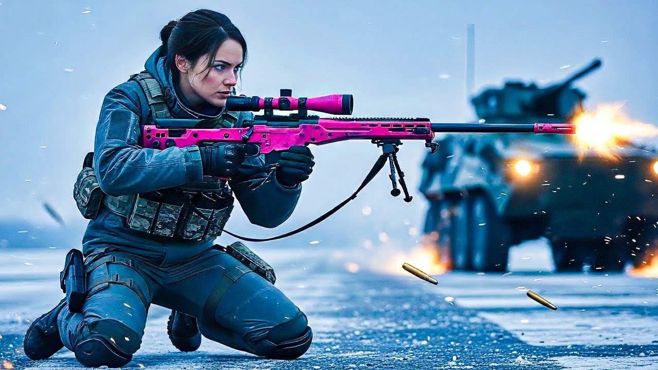 Mocked for her pink weapon — Under heavy fire, the legendary sniper set a 2,680m record unmatched