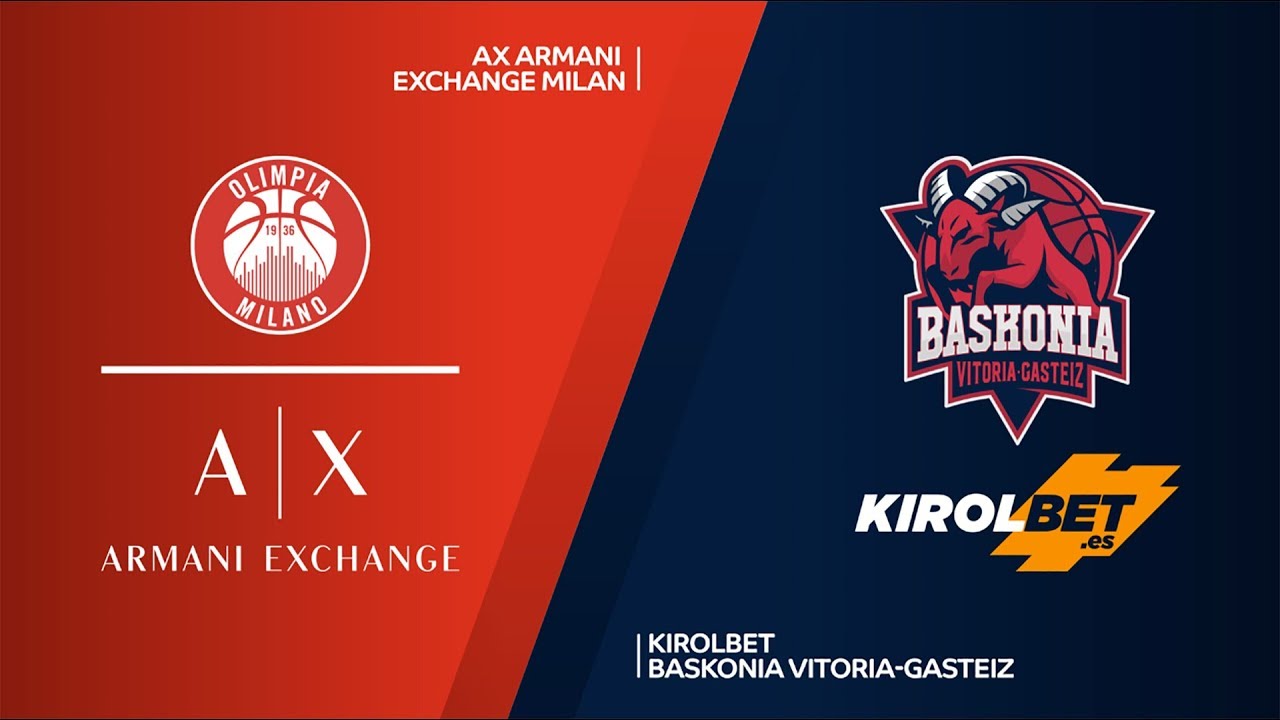 AX Armani Exchange Milan - KIROLBET Baskonia Vitoria-Gasteiz Highlights Round 7 -