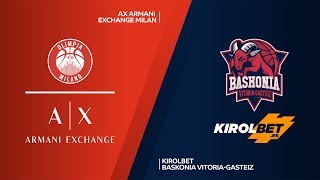 AX Armani Exchange Milan - KIROLBET Baskonia Vitoria-Gasteiz  Highlights |EuroLeague, RS Round 7