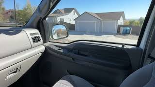 Driving to 2001 excursion XLT