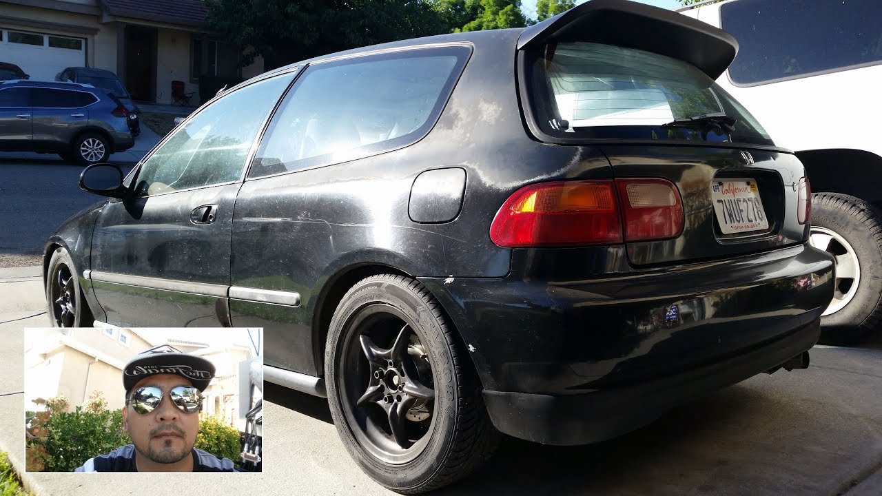 1995 Honda Civic SI EG Hatchback Pre Plasti Dip YouTube 1995-honda-civic-si-eg-hatchback-pre-plasti-dip-youtube